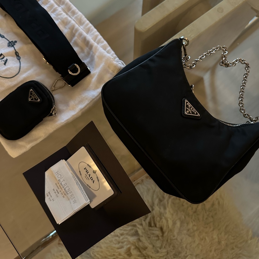 Prada re-edition nylon bag